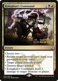 Kolaghan's Command - Foil Kolaghan S Command