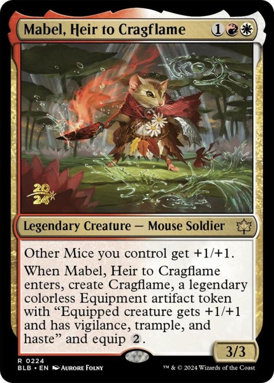 Mabel, Heir to Cragflame - Foil Mabel Heir To Cragflame