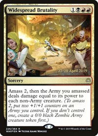 Widespread Brutality - Foil Widespread Brutality