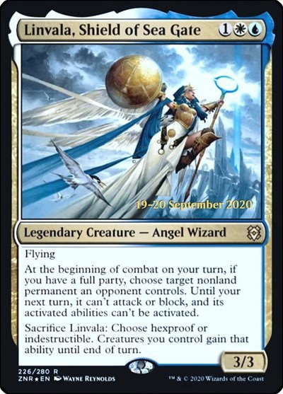 Linvala, Shield of Sea Gate - Foil Linvala Shield Of Sea Gat