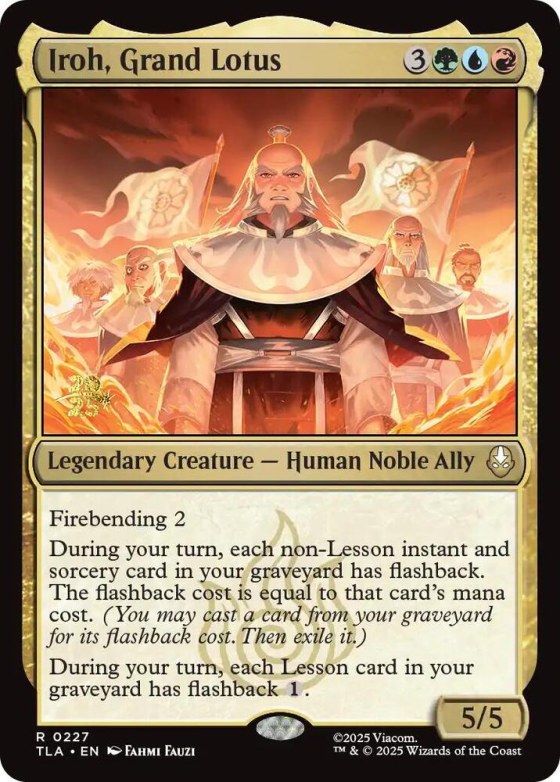 Iroh, Grand Lotus - Foil Iroh Grand Lotus