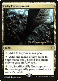 Ally Encampment - Foil Ally Encampment