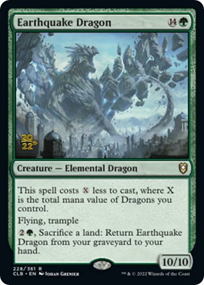 Earthquake Dragon - Foil Earthquake Dragon