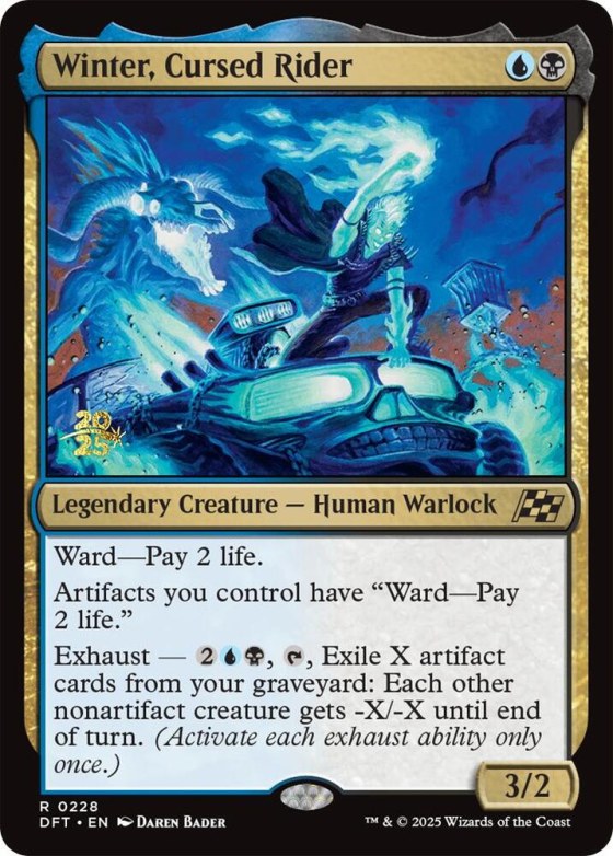 Winter, Cursed Rider - Foil Winter Cursed Rider