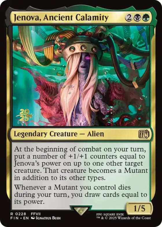 Jenova, Ancient Calamity - Foil Jenova Ancient Calamity