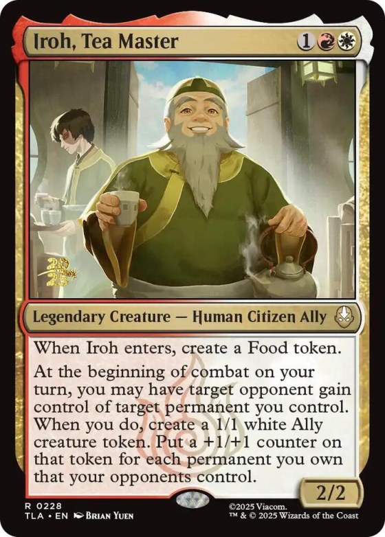 Iroh, Tea Master - Foil Iroh Tea Master