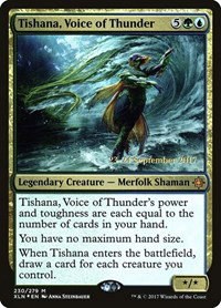 Tishana, Voice of Thunder - Foil Tishana Voice Of Thunder