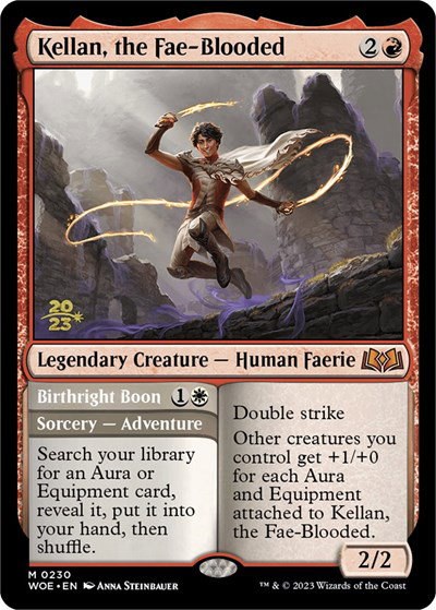 Kellan, the Fae-Blooded - Foil Kellan The Fae Blooded