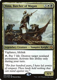 Vona, Butcher of Magan - Foil Vona Butcher Of Magan