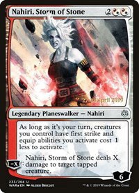Nahiri, Storm of Stone - Foil Nahiri Storm Of Stone