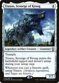 Traxos, Scourge of Kroog - Foil Traxos Scourge Of Kroog