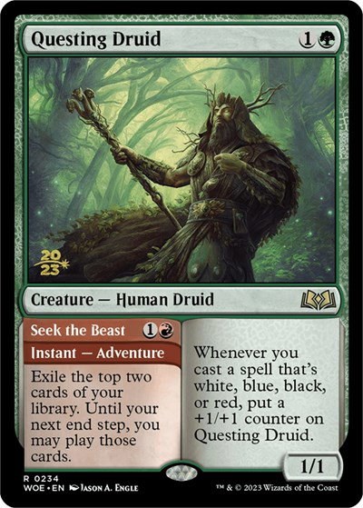 Questing Druid - Foil Questing Druid