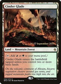 Cinder Glade - Foil Cinder Glade