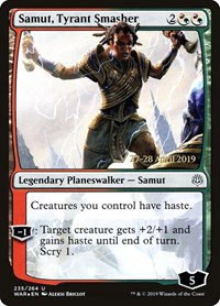 Samut, Tyrant Smasher - Foil Samut Tyrant Smasher