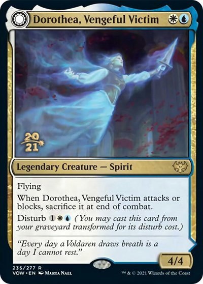 Dorothea, Vengeful Victim - Foil Dorothea Vengeful Victim