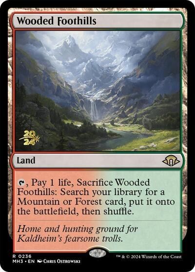 Wooded Foothills - Foil Wooded Foothills