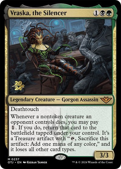 Vraska, the Silencer - Foil Vraska The Silencer