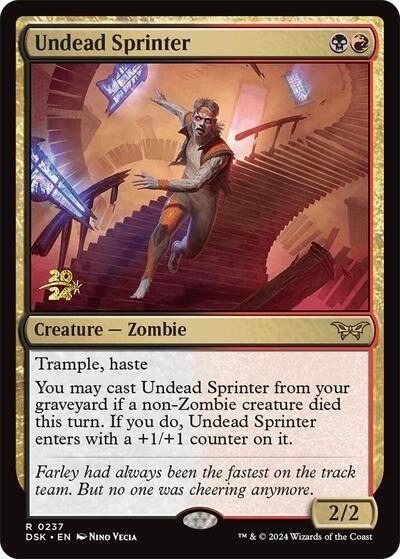 Undead Sprinter - Foil Undead Sprinter