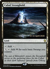 Cabal Stronghold - Foil Cabal Stronghold