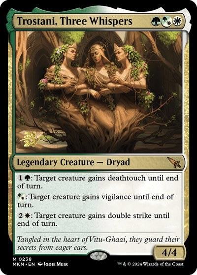 Trostani, Three Whispers - Foil Trostani Three Whispers