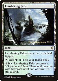 Lumbering Falls - Foil Lumbering Falls
