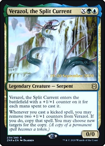 Verazol, the Split Current - Foil Verazol The Split Current