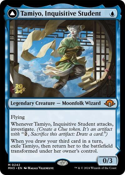 Tamiyo, Inquisitive Student - Foil Tamiyo Inquisitive Studen