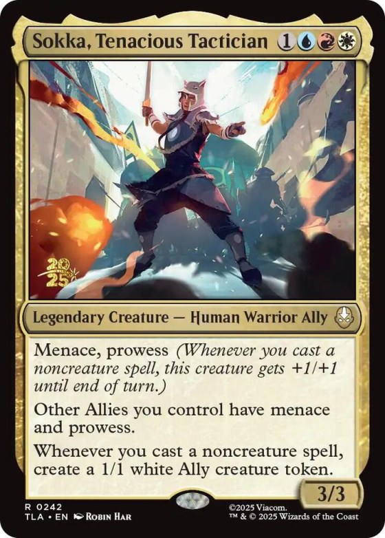 Sokka, Tenacious Tactician - Foil Sokka Tenacious Tactician