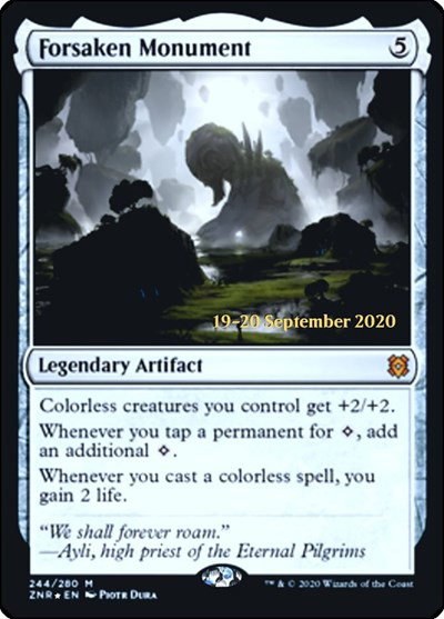 Forsaken Monument - Foil Forsaken Monument