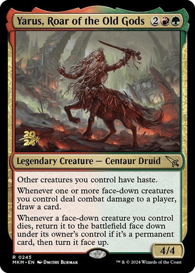 Yarus, Roar of the Old Gods - Foil Yarus Roar Of The Old God