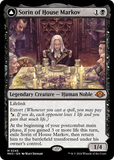 Sorin of House Markov - Foil Sorin Of House Markov