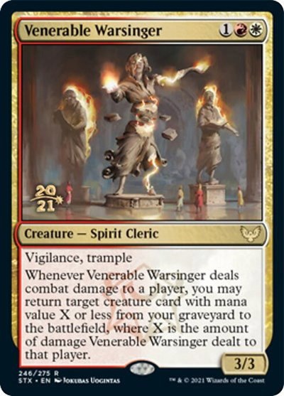 Venerable Warsinger - Foil Venerable Warsinger