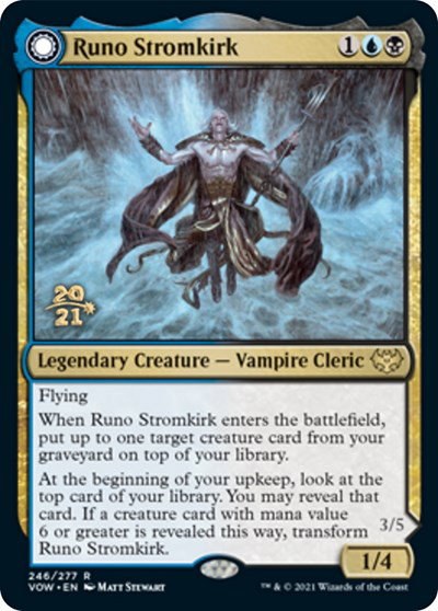 Runo Stromkirk - Foil Runo Stromkirk