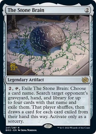 The Stone Brain - Foil The Stone Brain