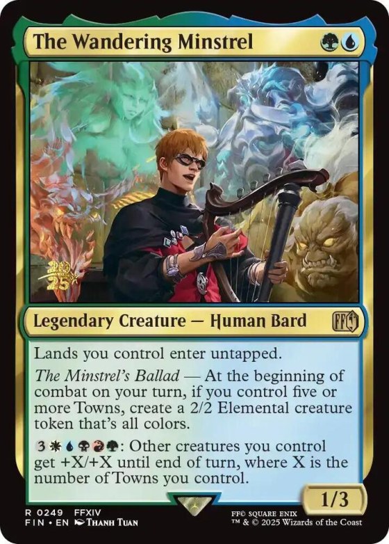 The Wandering Minstrel - Foil The Wandering Minstrel