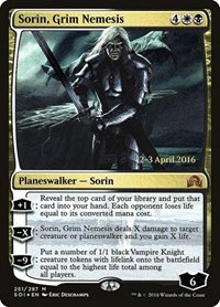 Sorin, Grim Nemesis - Foil Sorin Grim Nemesis