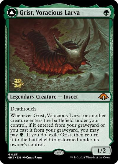 Grist, Voracious Larva - Foil Grist Voracious Larva
