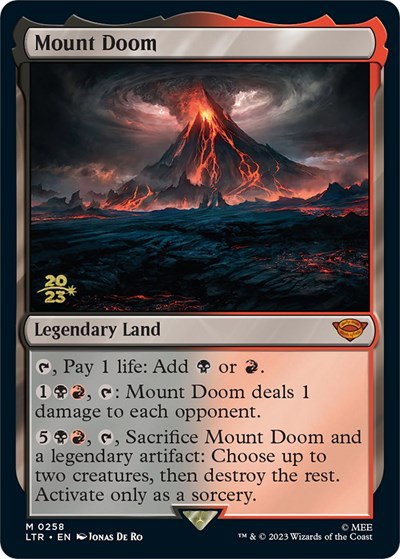 Mount Doom - Foil Mount Doom