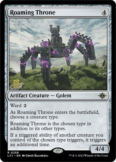 Roaming Throne - Foil Roaming Throne