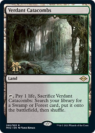 Verdant Catacombs - Foil Verdant Catacombs