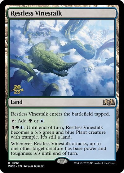 Restless Vinestalk - Foil Restless Vinestalk