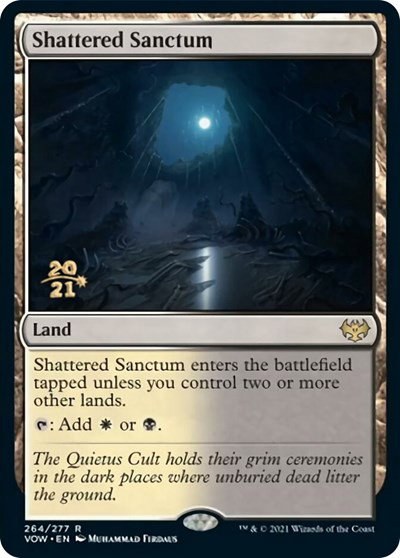 Shattered Sanctum - Foil Shattered Sanctum
