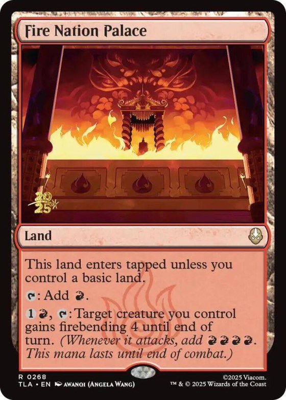Fire Nation Palace - Foil Fire Nation Palace