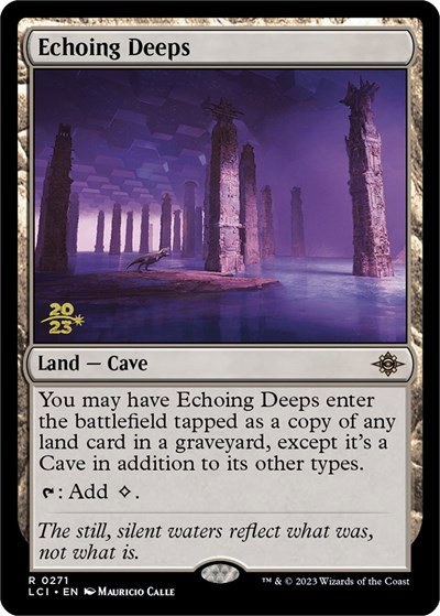 Echoing Deeps - Foil Echoing Deeps