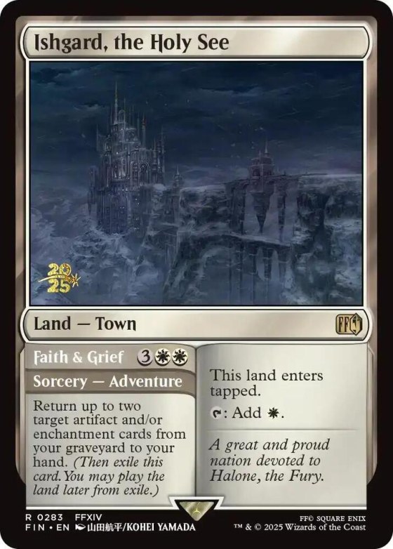 Ishgard, the Holy See - Foil Ishgard The Holy See