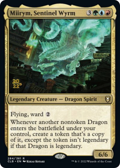 Miirym, Sentinel Wyrm - Foil Miirym Sentinel Wyrm