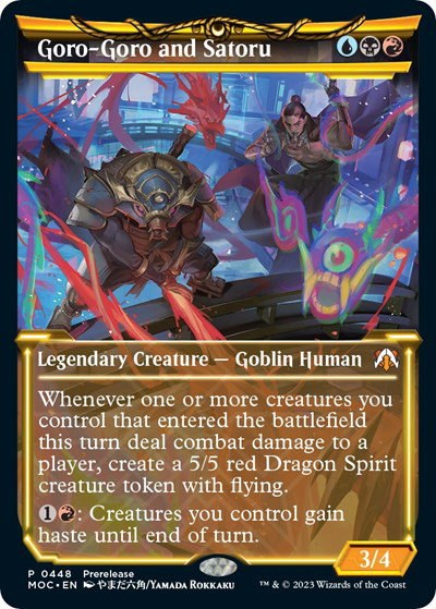 Goro-Goro and Satoru - Foil