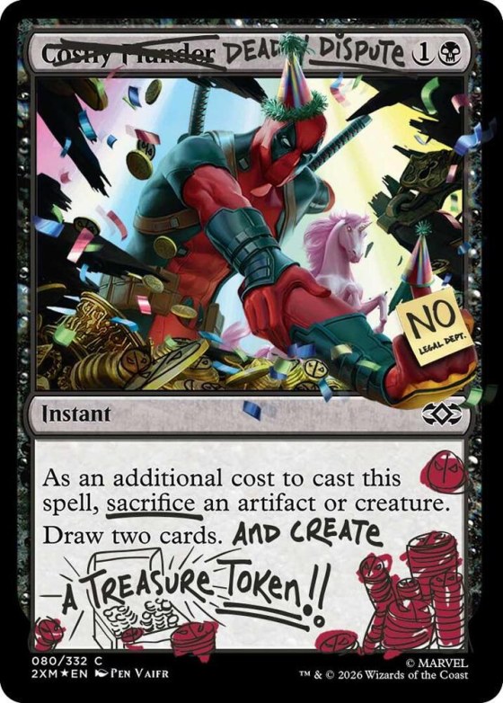 Deadly Dispute - Pool Party Foil