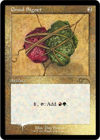 Gruul Signet - Foil Etched