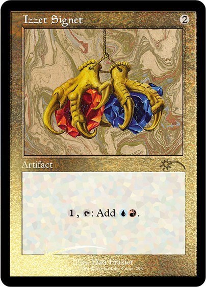 Izzet Signet - Foil Etched